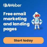 Quickly create stunning landing pages with AWeber